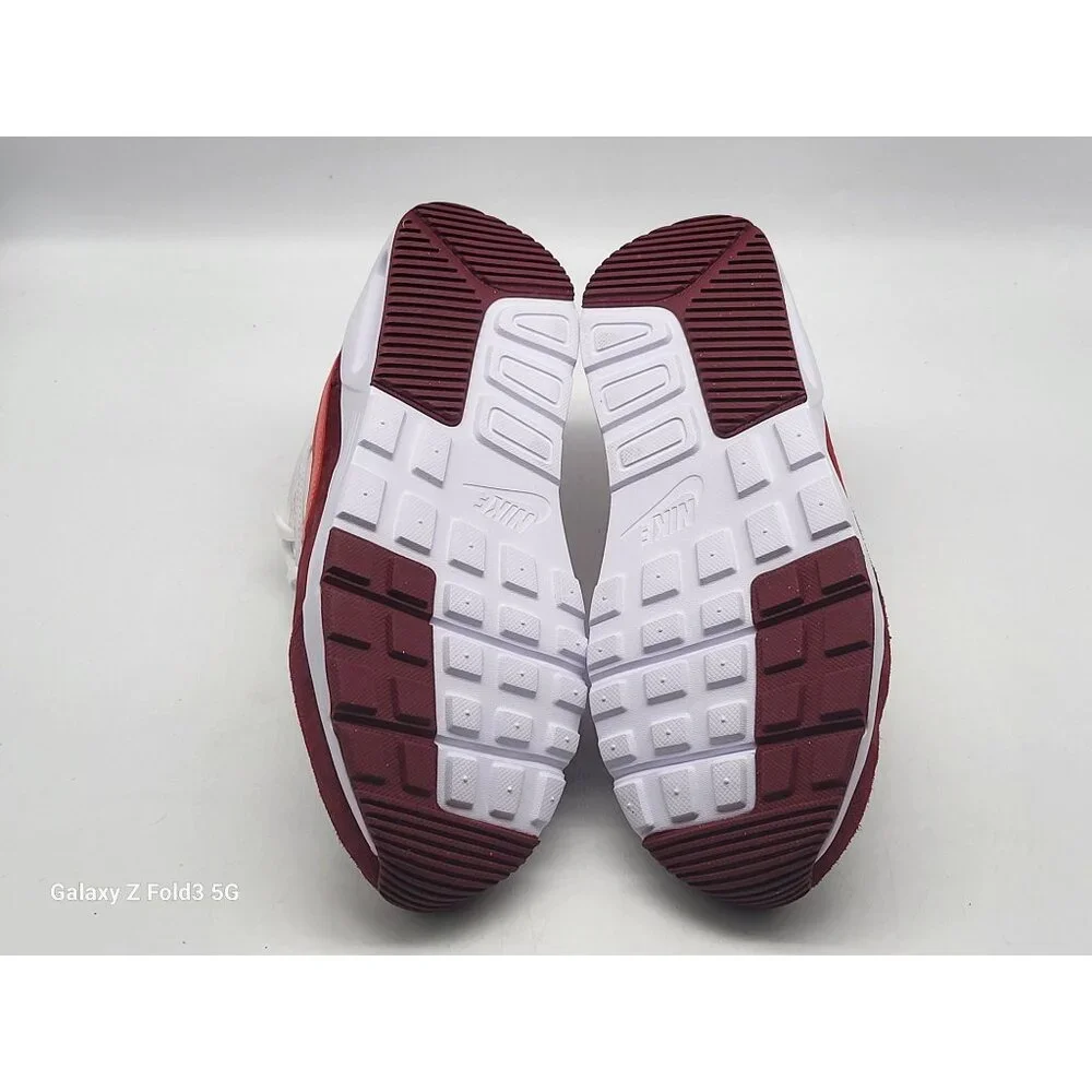 Nike Air Max SC Womens Size 6 White Black Red Athletic Shoes FJ3242 100‎
